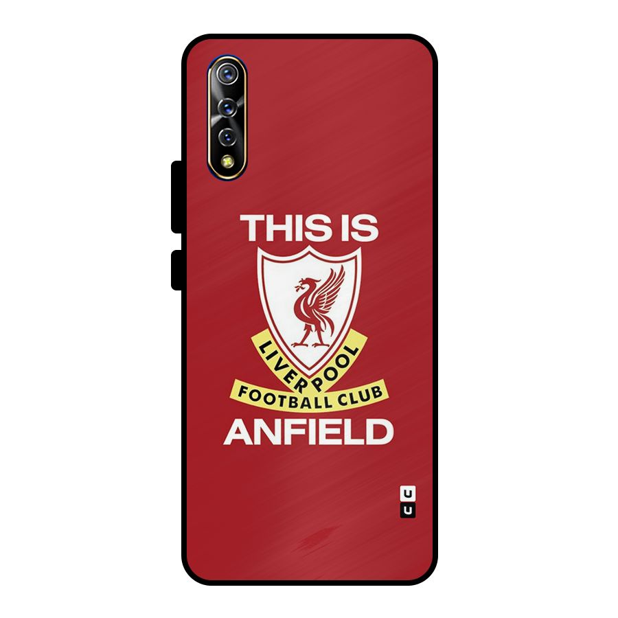 LiverPool Anfield Metal Back Case for Vivo S1