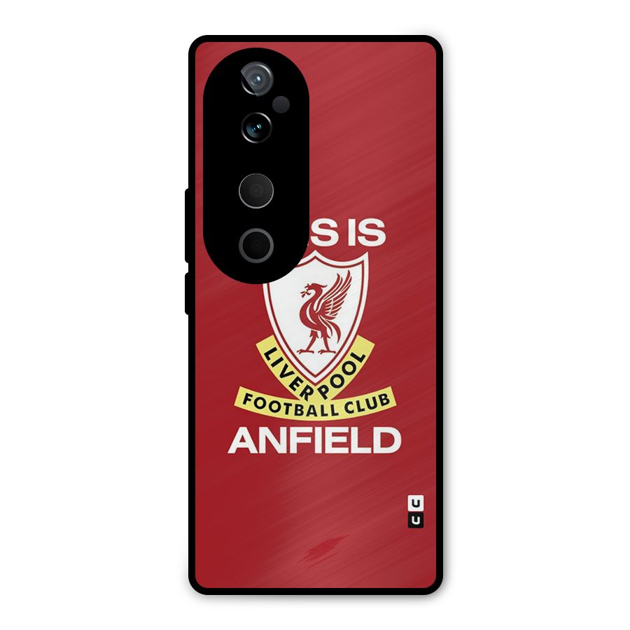 LiverPool Anfield Metal Back Case for Vivo T3 Ultra