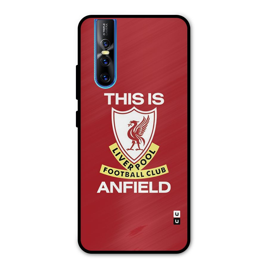 LiverPool Anfield Metal Back Case for Vivo V15 Pro