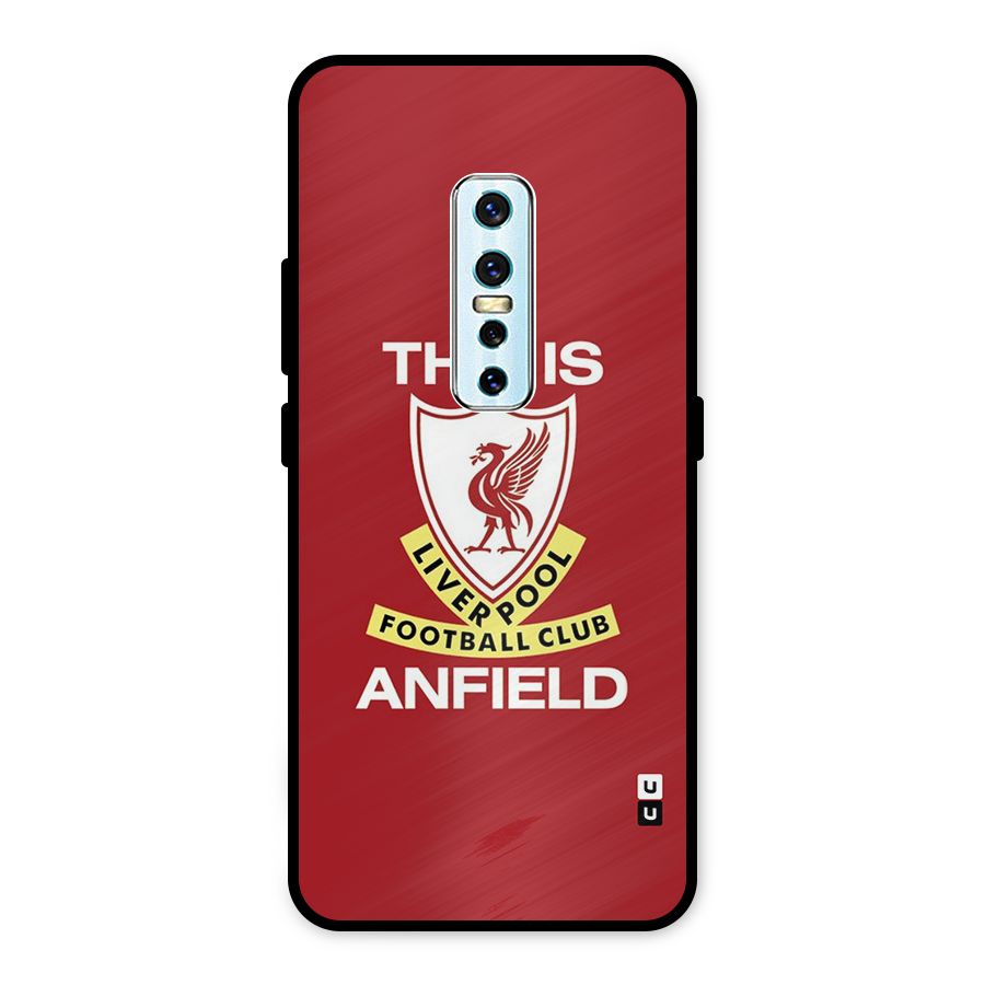 LiverPool Anfield Metal Back Case for Vivo V17 Pro