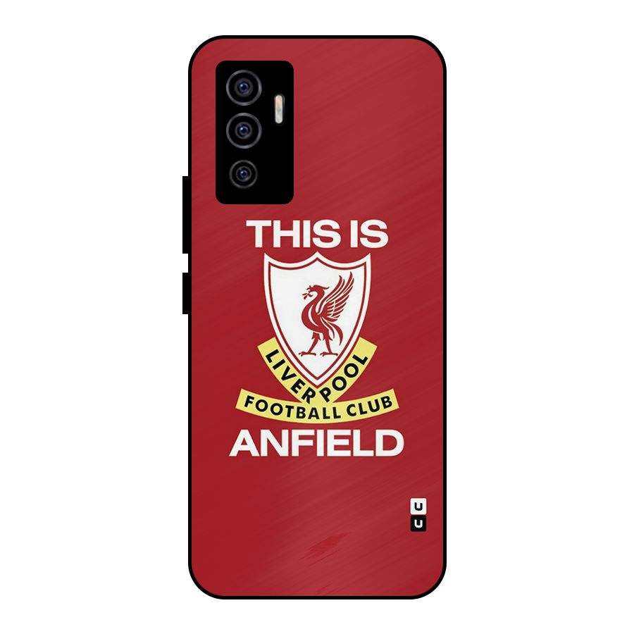 LiverPool Anfield Metal Back Case for Vivo V23e