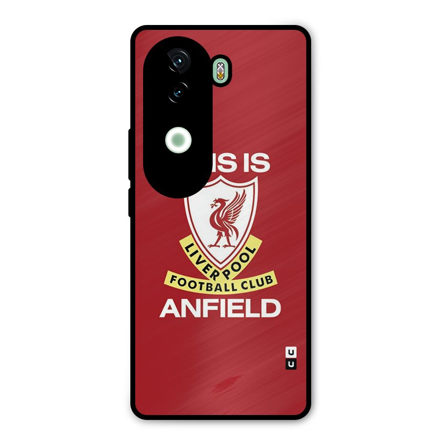 LiverPool Anfield Metal Back Case for Vivo V40e