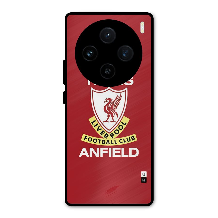 LiverPool Anfield Metal Back Case for Vivo X100