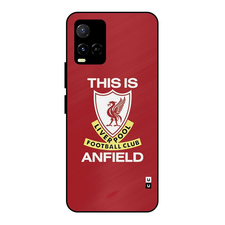 LiverPool Anfield Metal Back Case for Vivo Y21
