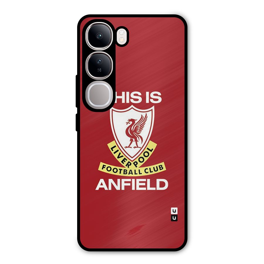 LiverPool Anfield Metal Back Case for Vivo Y300