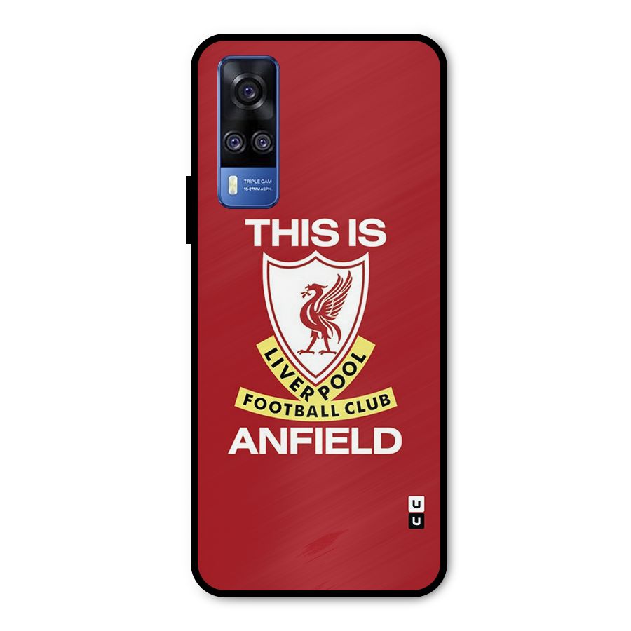 LiverPool Anfield Metal Back Case for Vivo Y31