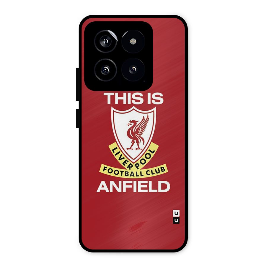 LiverPool Anfield Metal Back Case for Xiaomi 14