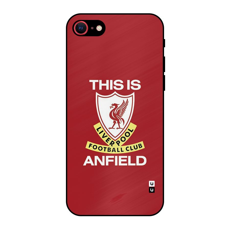 LiverPool Anfield Metal Back Case for iPhone SE 2022