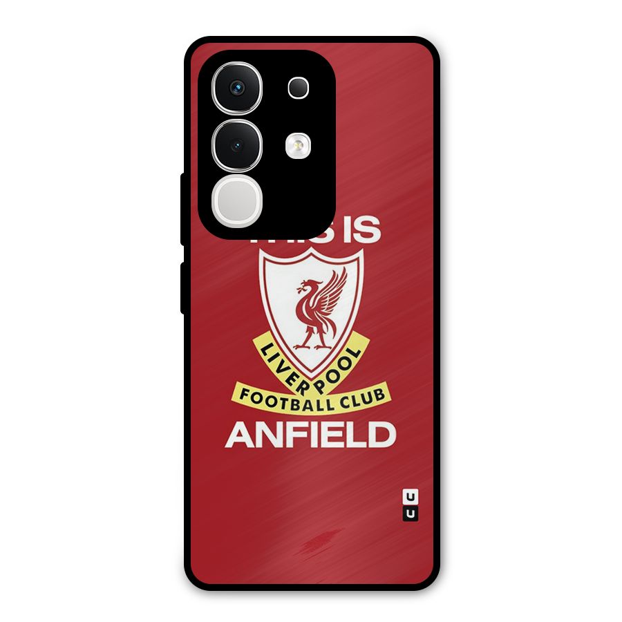 LiverPool Anfield Metal Back Case for iQOO Z10x
