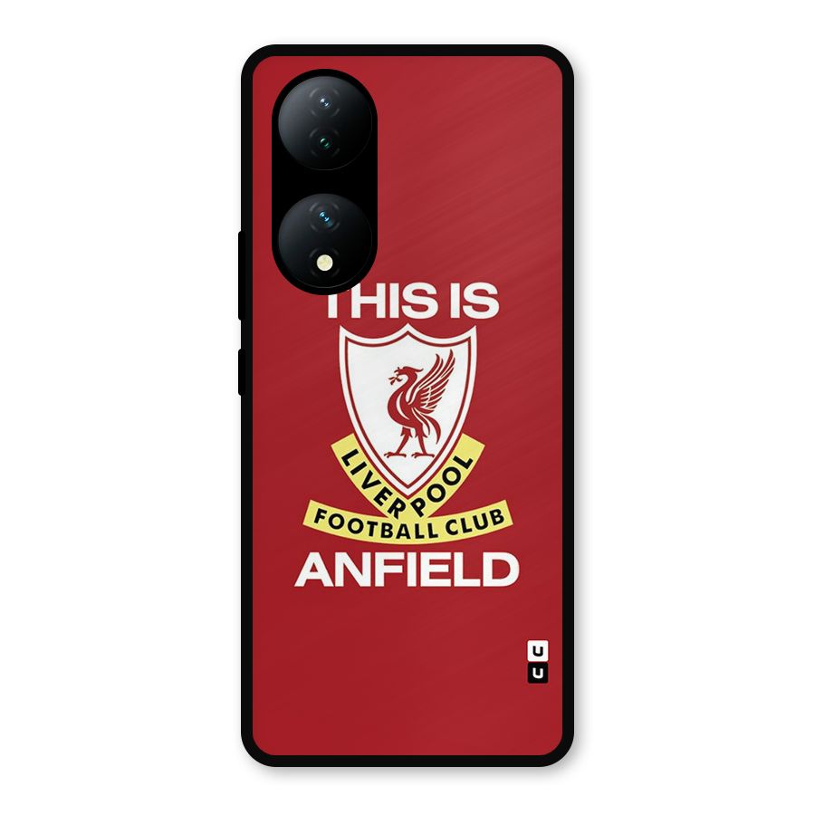 LiverPool Anfield Metal Back Case for iQOO Z7s