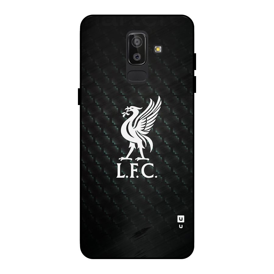 LiverPool Club Metal Back Case for Galaxy J8