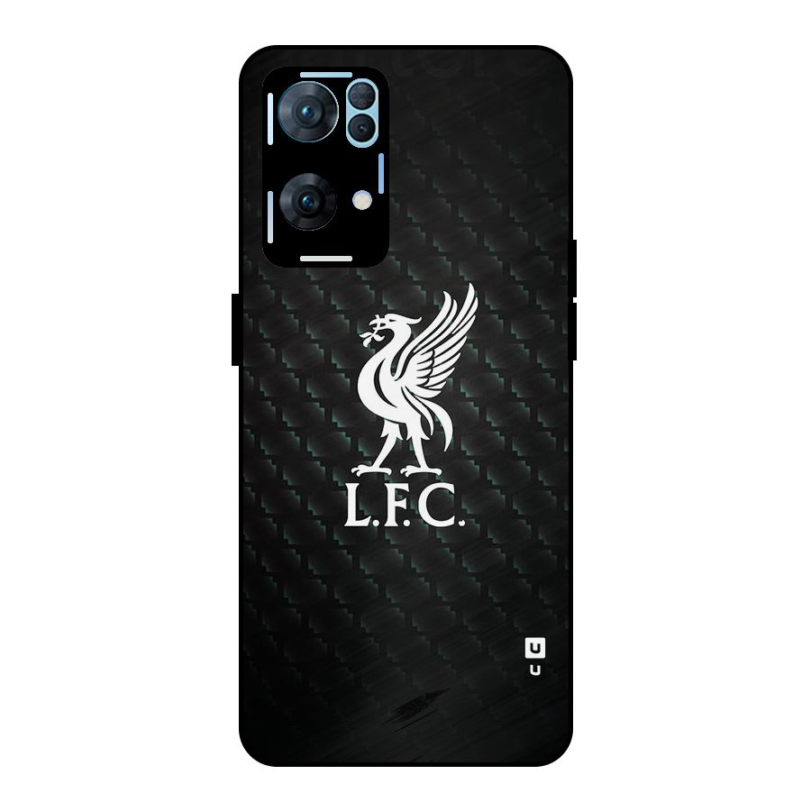 LiverPool Club Metal Back Case for Oppo Reno7 Pro 5G