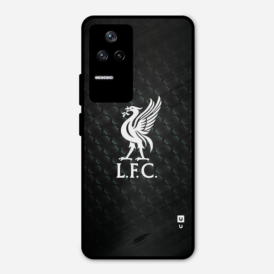 LiverPool Club Metal Back Case for Poco F4 5G