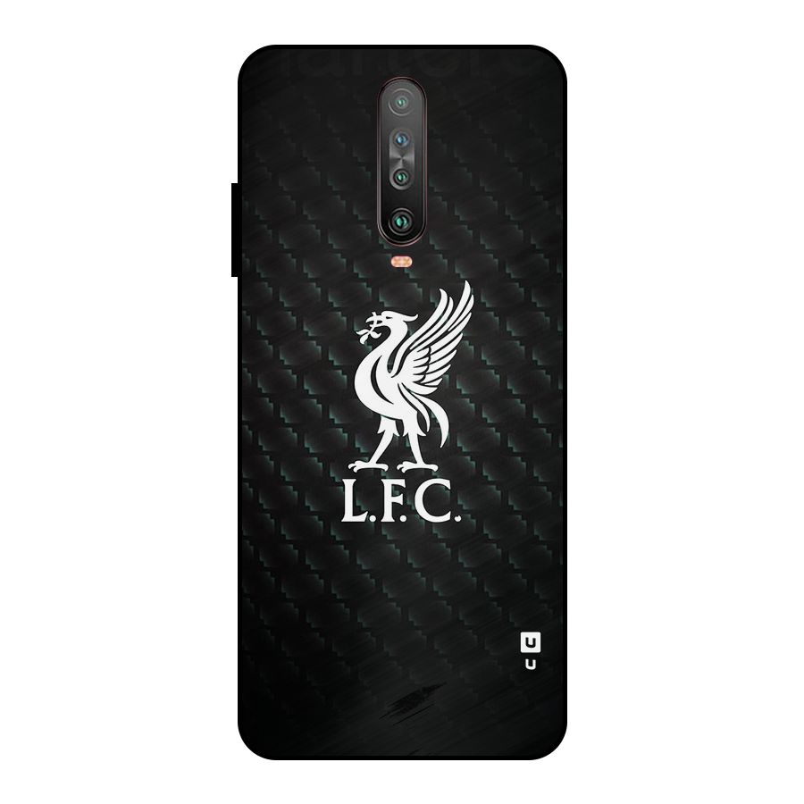 LiverPool Club Metal Back Case for Poco X2