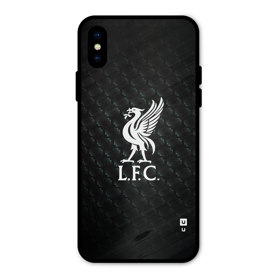 LiverPool Club Metal Back Case for iPhone X