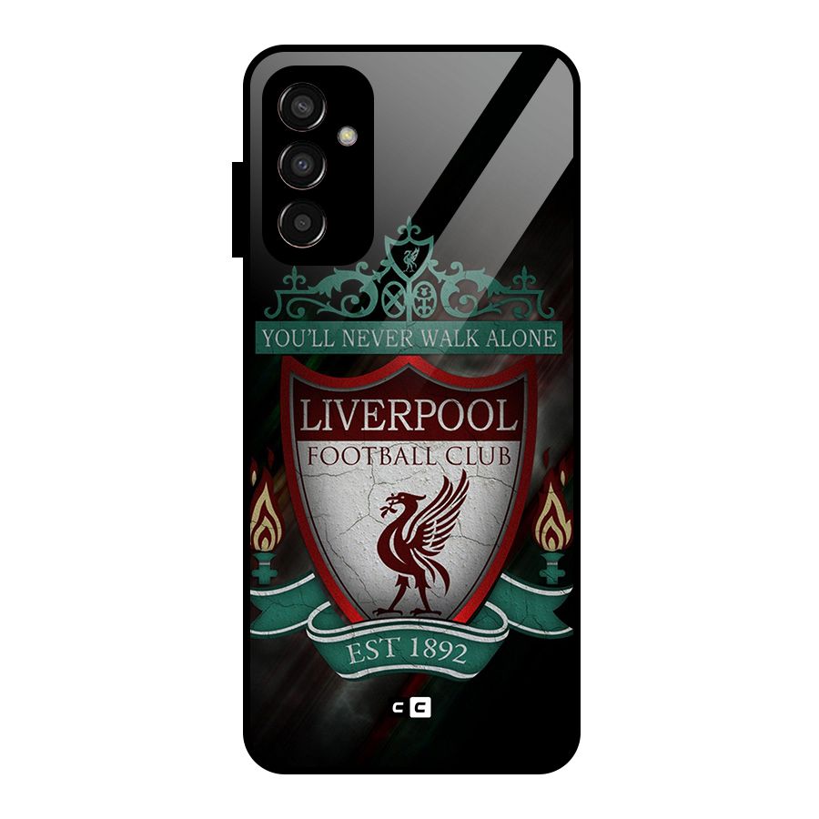 LiverPool FootBall Club Glass Back Case for Galaxy F13