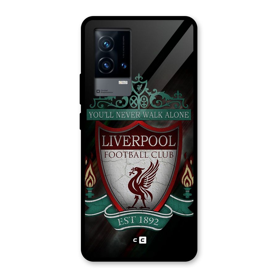 LiverPool FootBall Club Glass Back Case for iQOO 9 5G