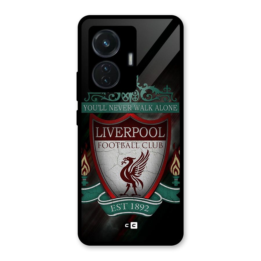 LiverPool FootBall Club Glass Back Case for iQOO Z6 44W
