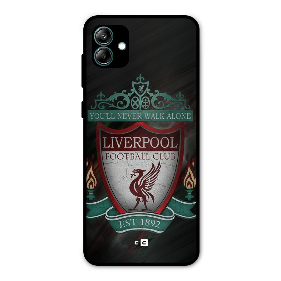 LiverPool FootBall Club Metal Back Case for Galaxy A04