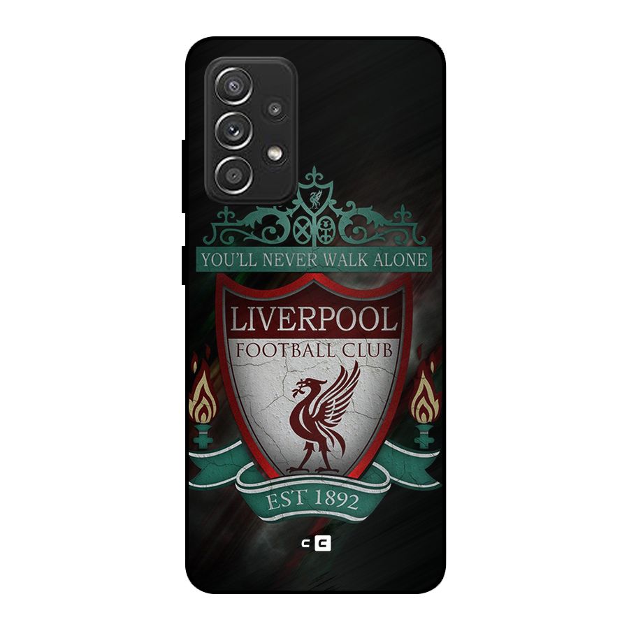 LiverPool FootBall Club Metal Back Case for Galaxy A52