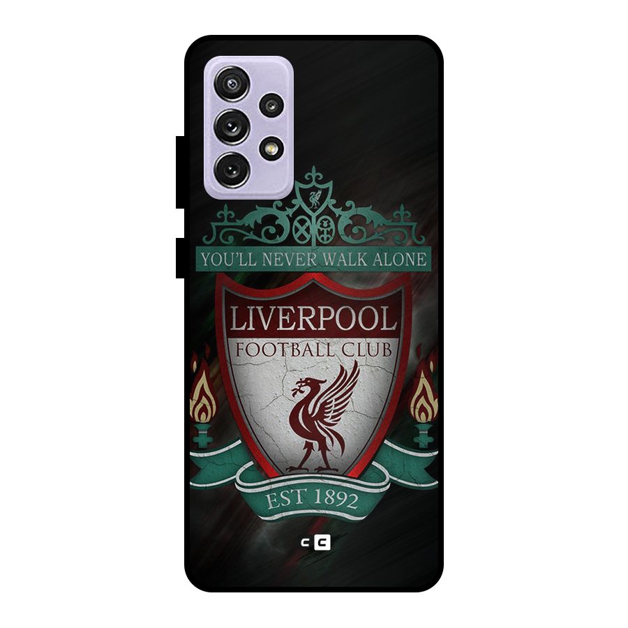 LiverPool FootBall Club Metal Back Case for Galaxy A72