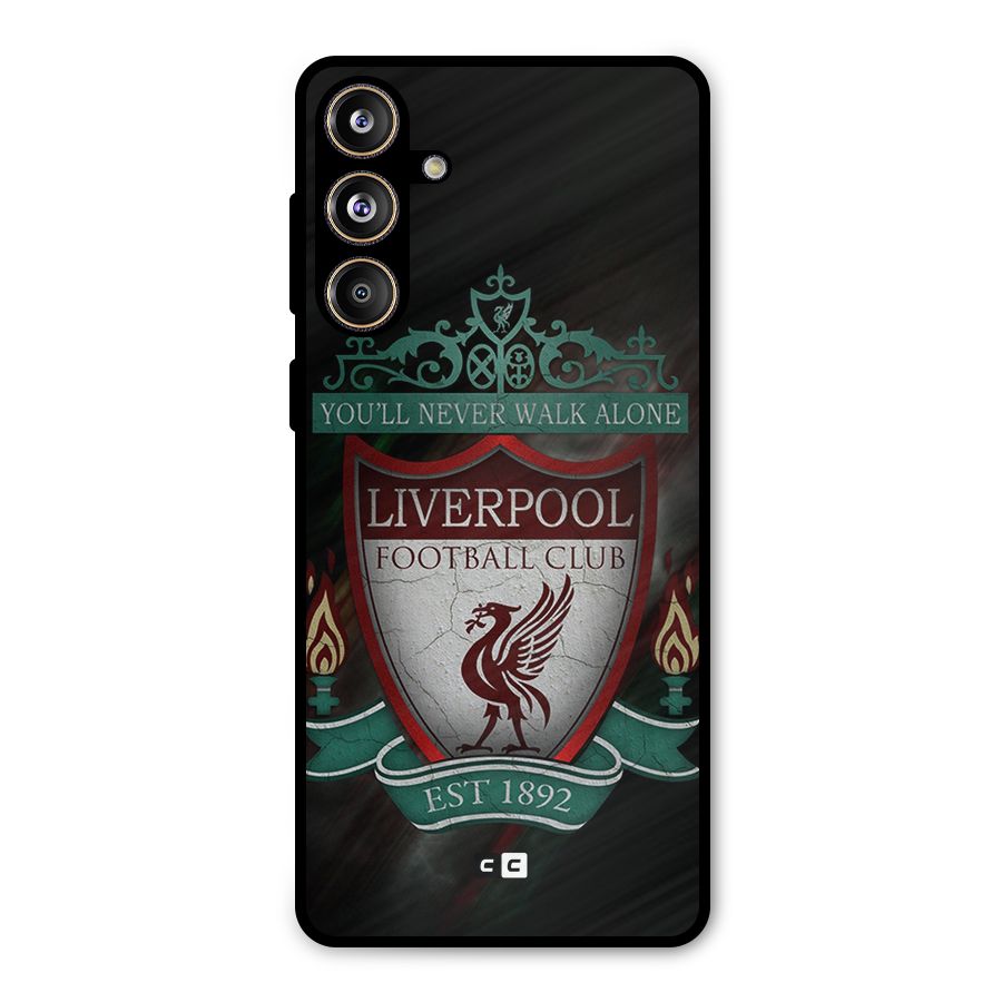 LiverPool FootBall Club Metal Back Case for Galaxy F55