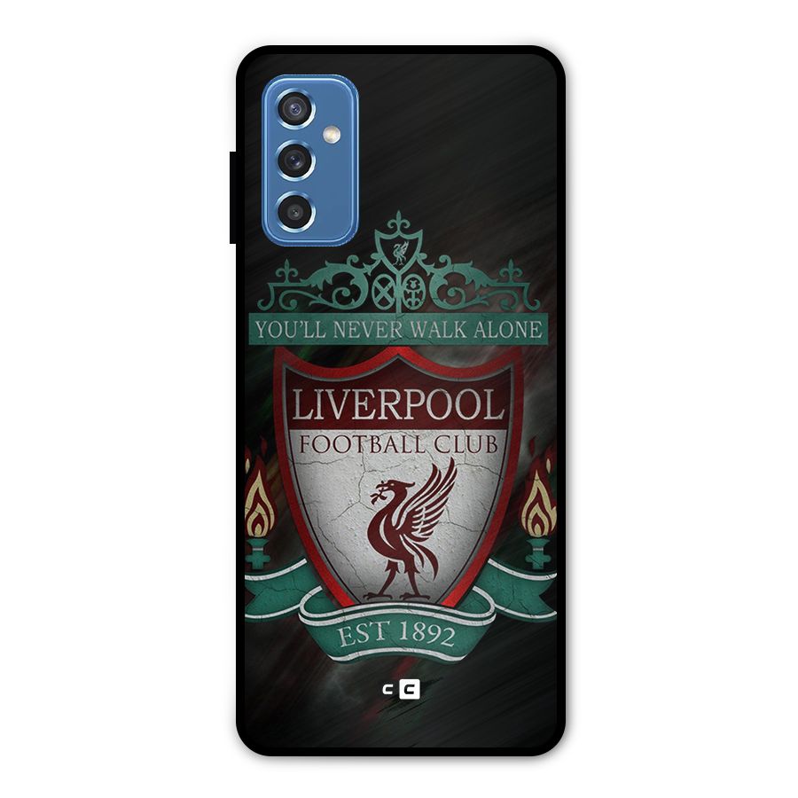 LiverPool FootBall Club Metal Back Case for Galaxy M52 5G