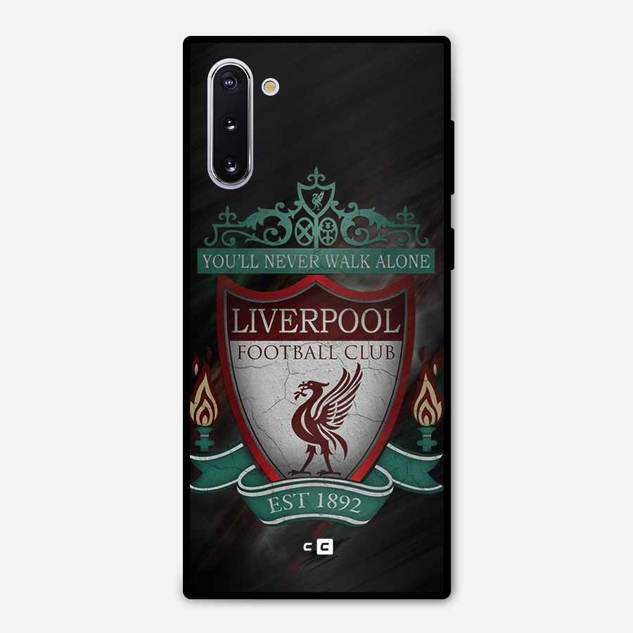LiverPool FootBall Club Metal Back Case for Galaxy Note 10