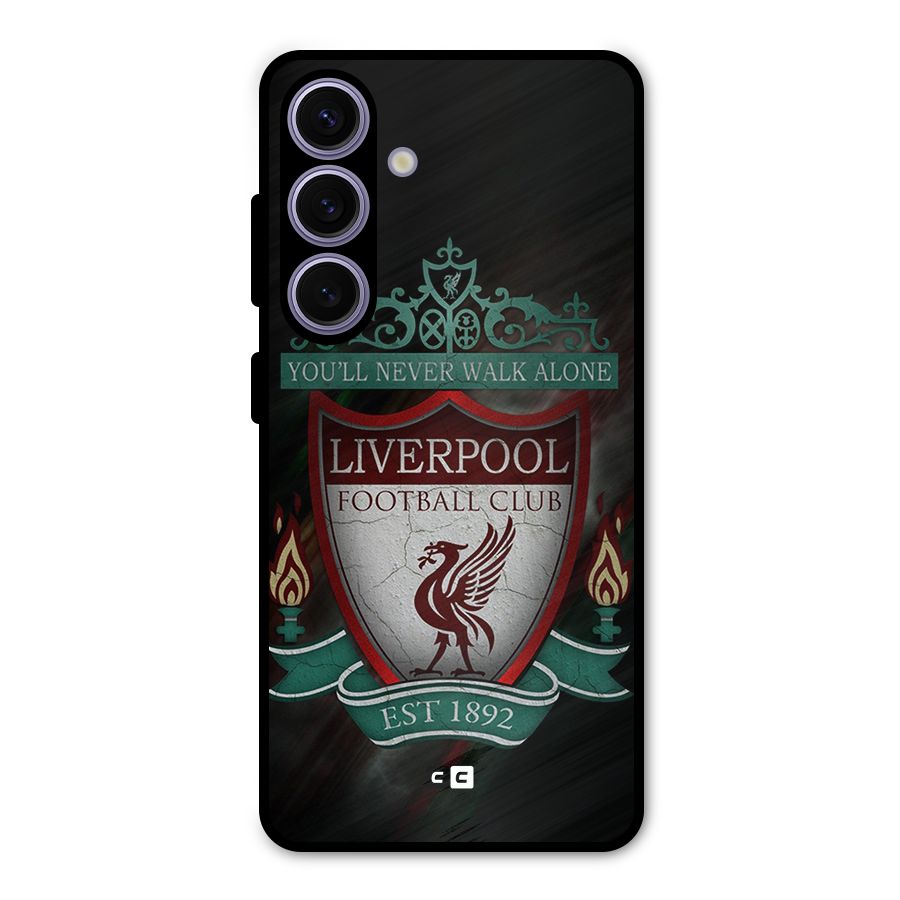 LiverPool FootBall Club Metal Back Case for Galaxy S24