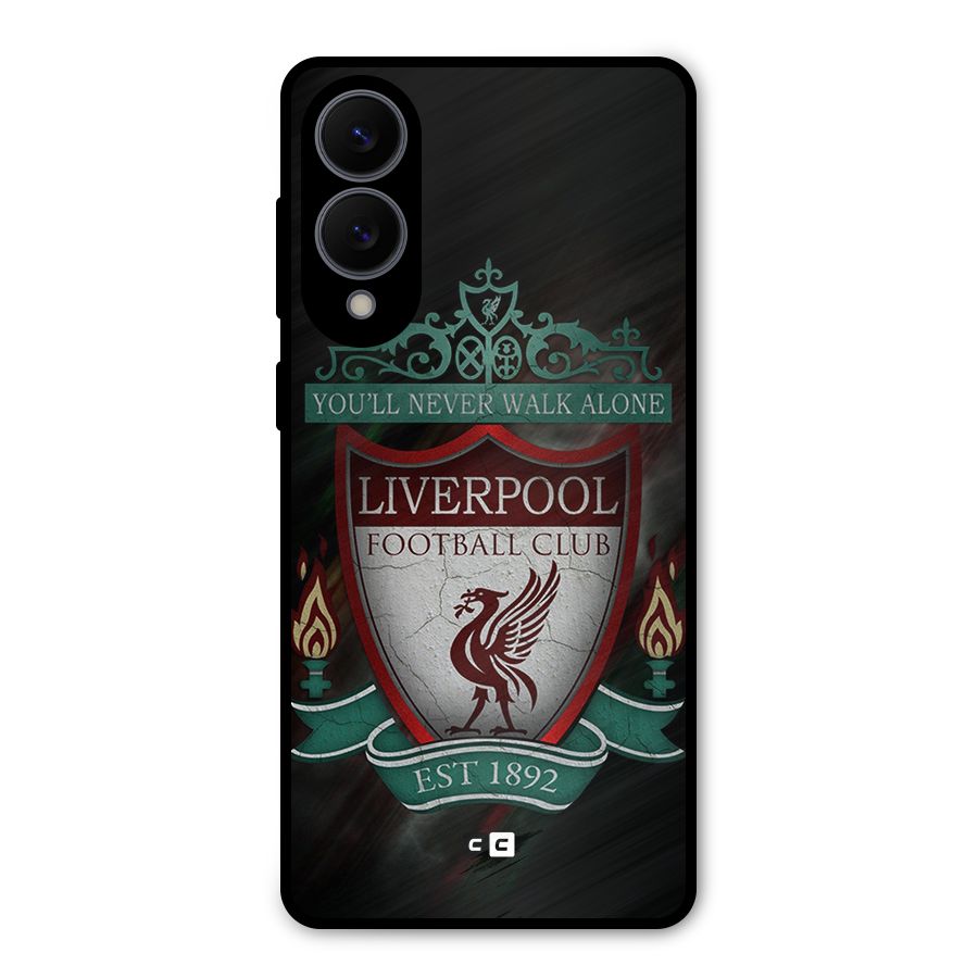 LiverPool FootBall Club Metal Back Case for Galaxy S25 Edge
