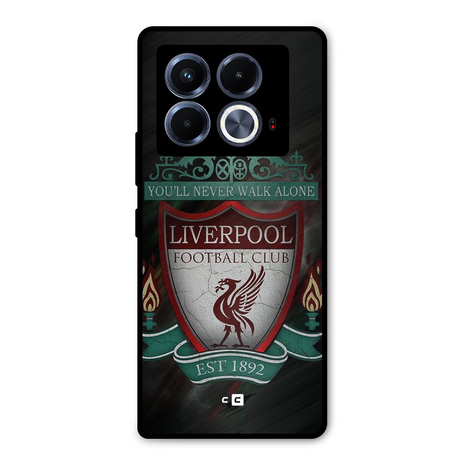 LiverPool FootBall Club Metal Back Case for Infinix Note 40 5G