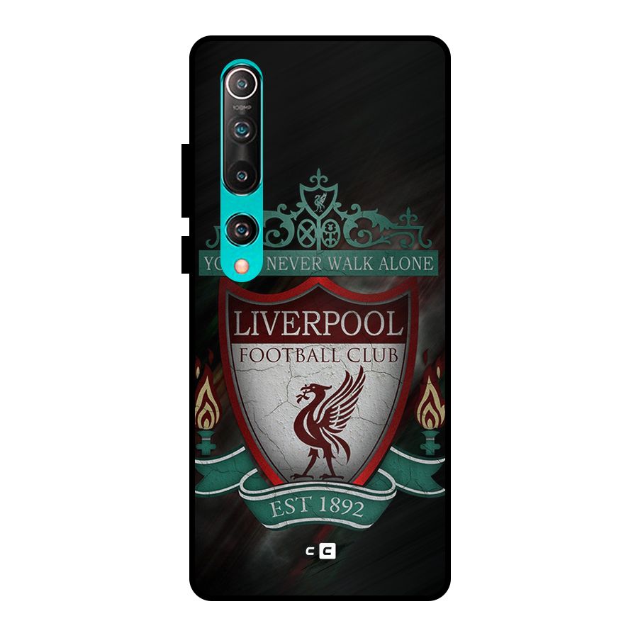 LiverPool FootBall Club Metal Back Case for Mi 10