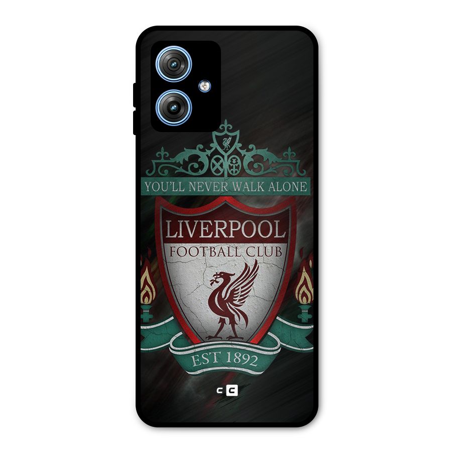 LiverPool FootBall Club Metal Back Case for Moto G54