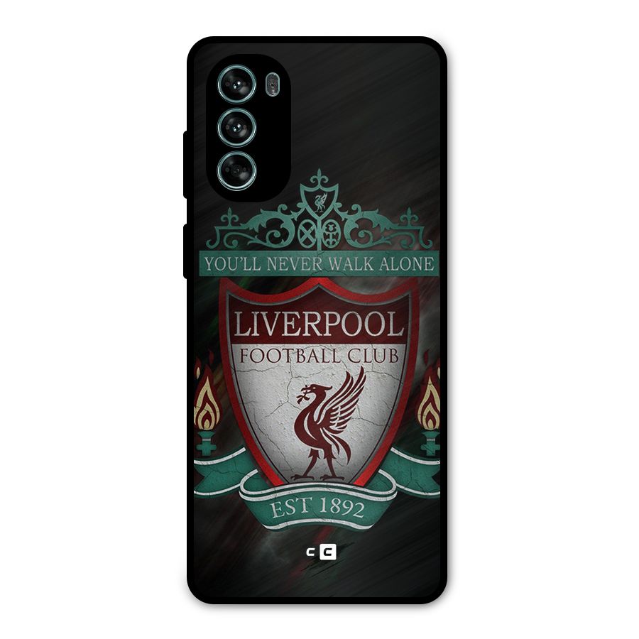LiverPool FootBall Club Metal Back Case for Moto G62