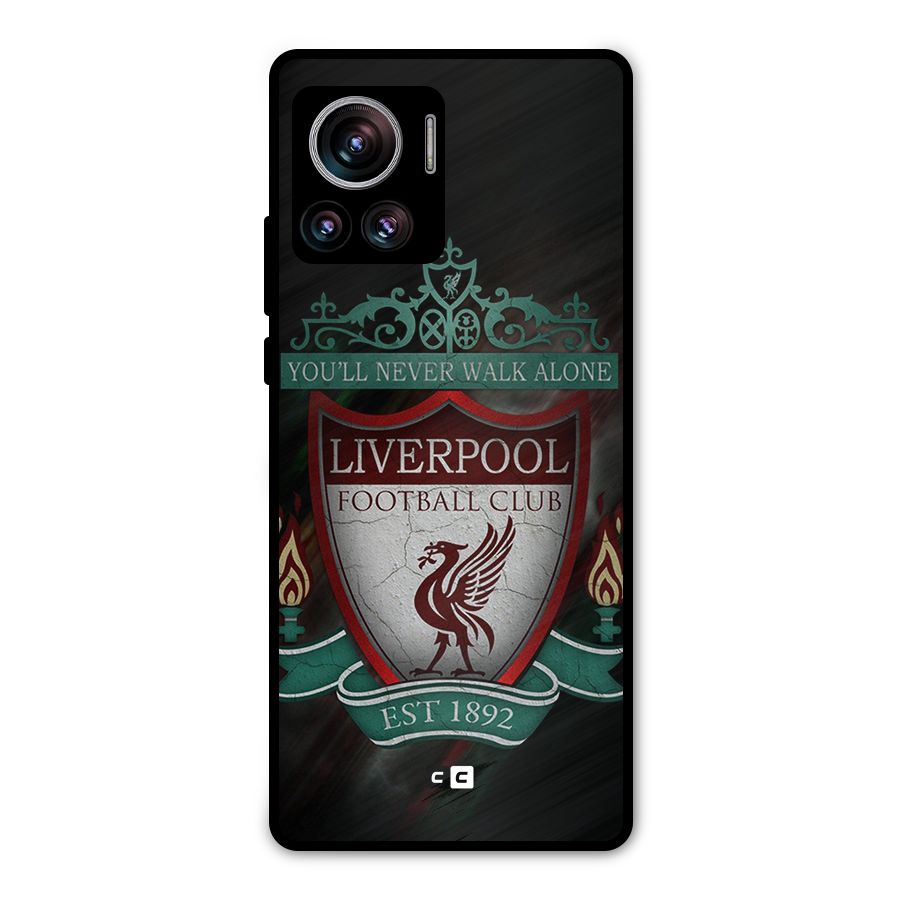 LiverPool FootBall Club Metal Back Case for Motorola Edge 30 Ultra