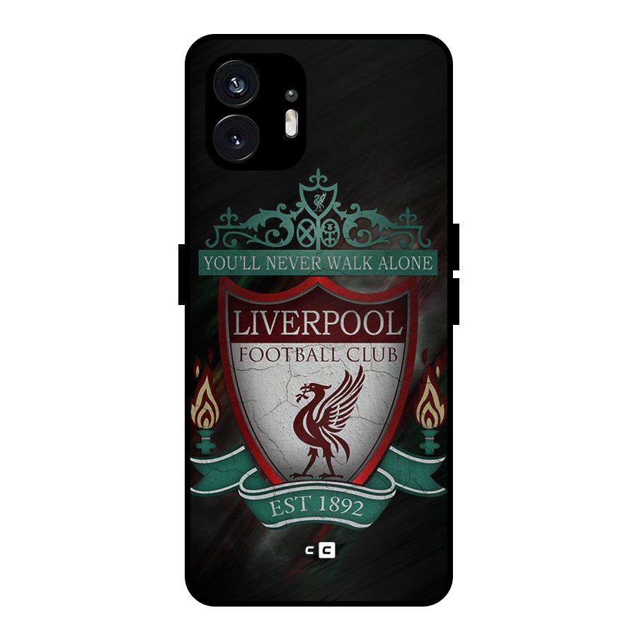 LiverPool FootBall Club Metal Back Case for Nothing Phone 2