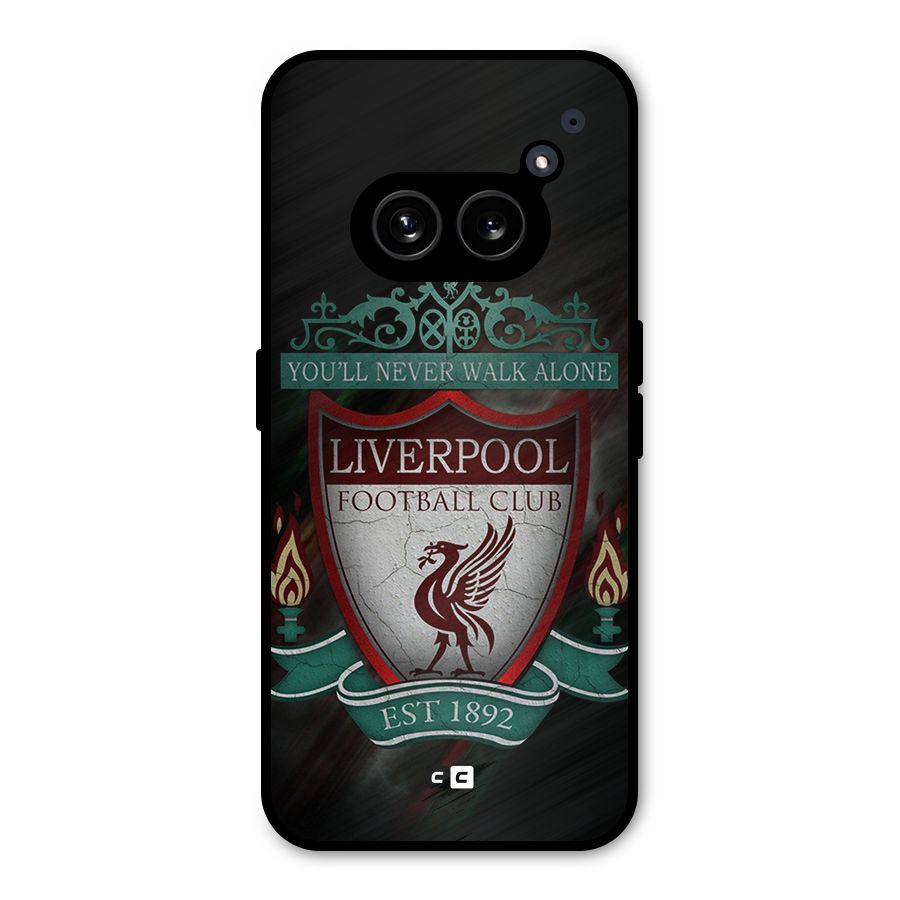 LiverPool FootBall Club Metal Back Case for Nothing Phone 2a Plus