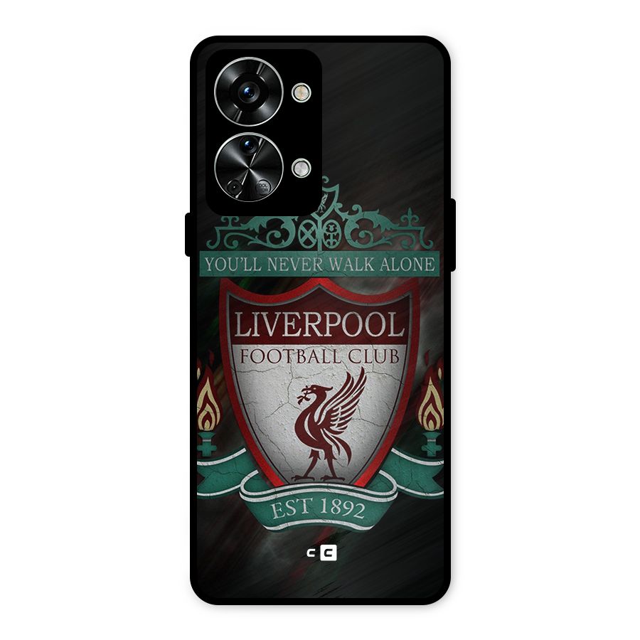 LiverPool FootBall Club Metal Back Case for OnePlus Nord 2T