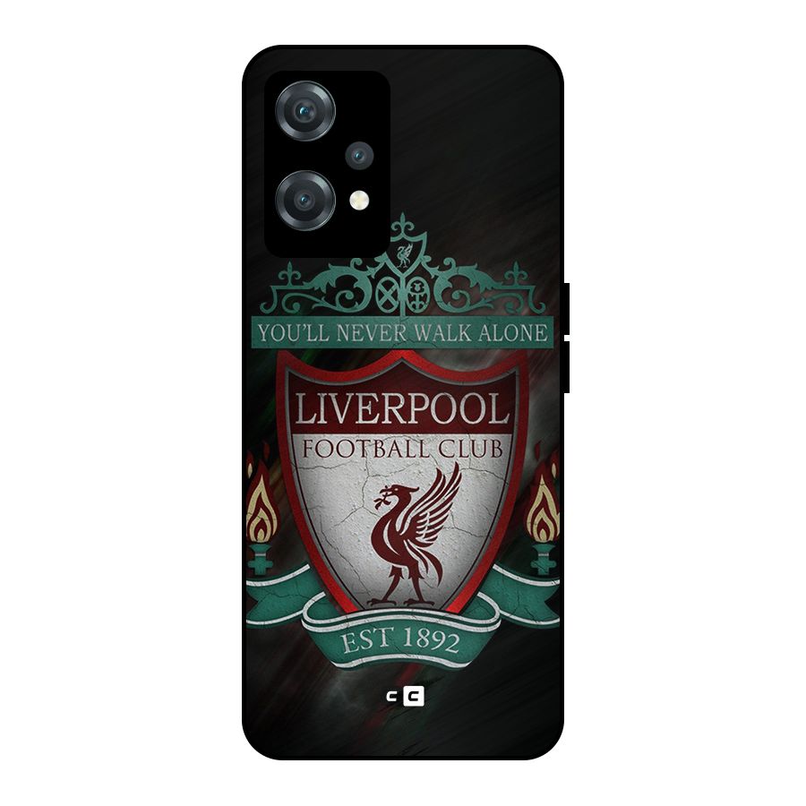LiverPool FootBall Club Metal Back Case for OnePlus Nord CE 2 Lite 5G