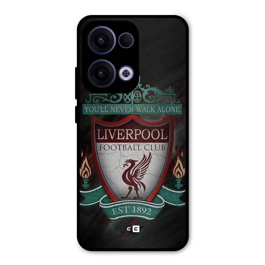 LiverPool FootBall Club Metal Back Case for Oppo Reno13