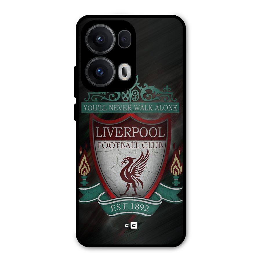 LiverPool FootBall Club Metal Back Case for Oppo Reno13 Pro