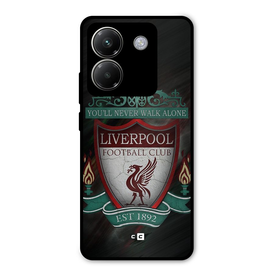 LiverPool FootBall Club Metal Back Case for Poco M7 Pro 5G