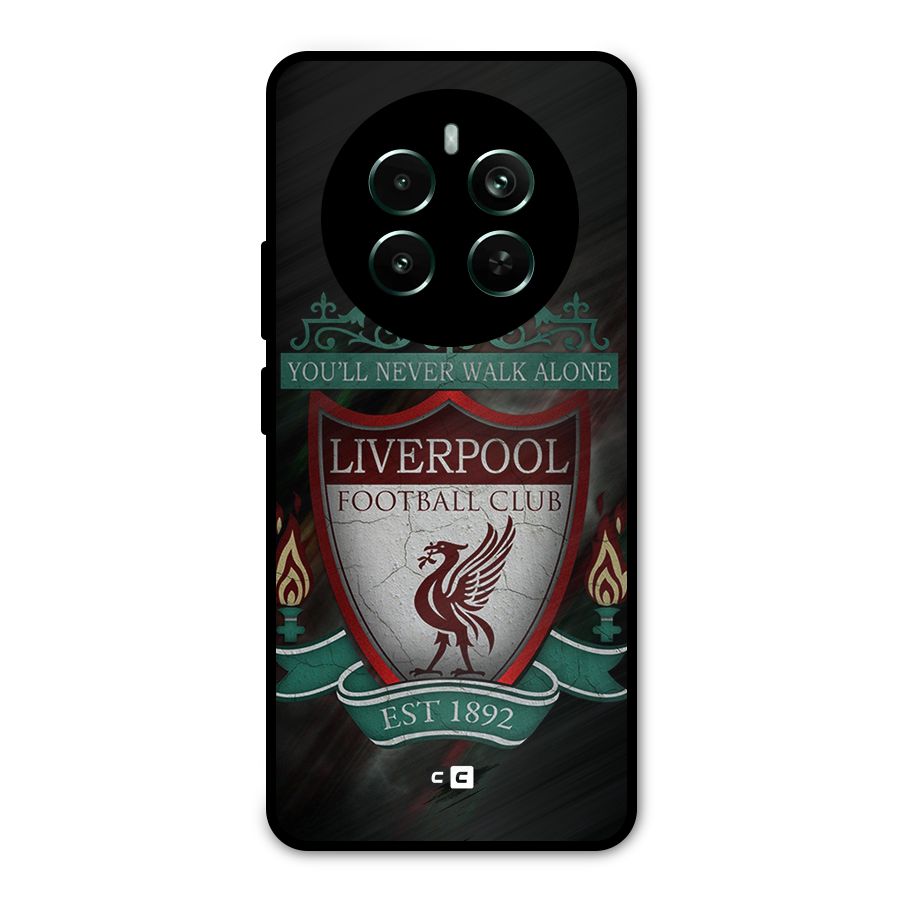 LiverPool FootBall Club Metal Back Case for Realme 12 Pro Plus