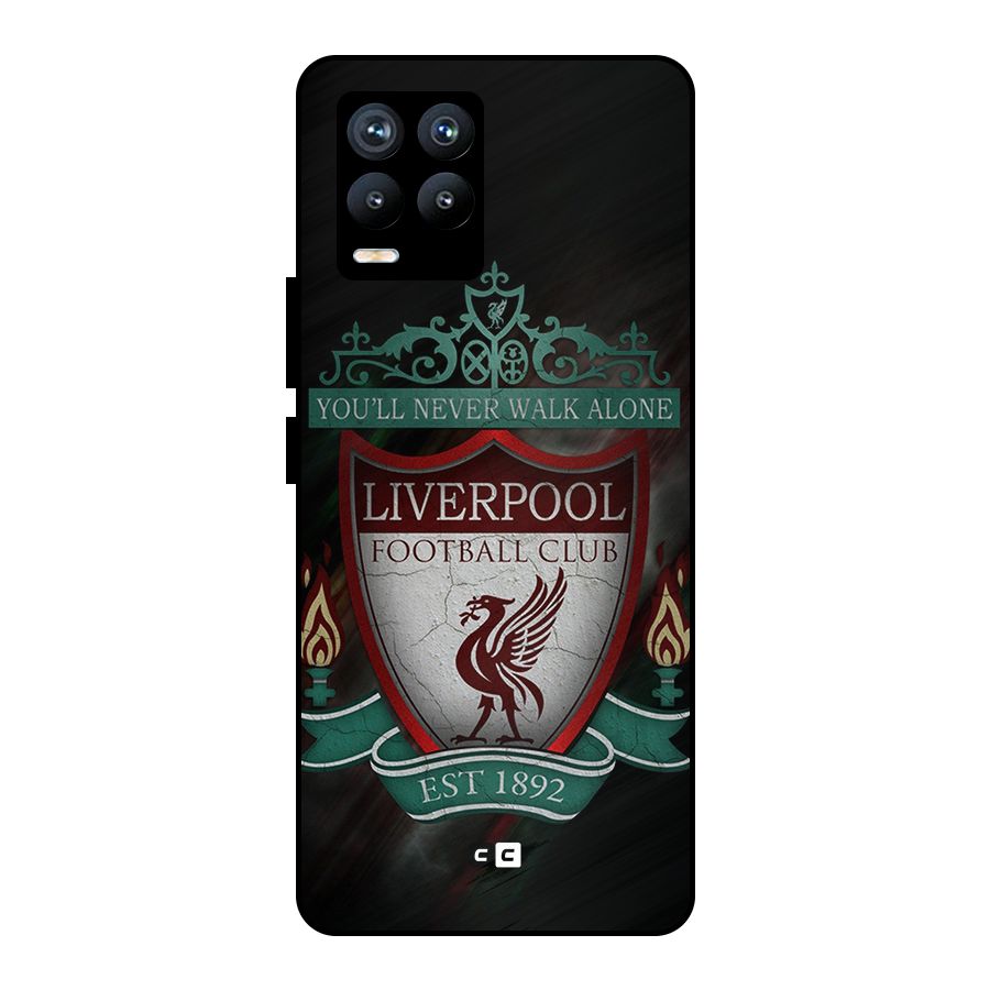 LiverPool FootBall Club Metal Back Case for Realme 8 Pro