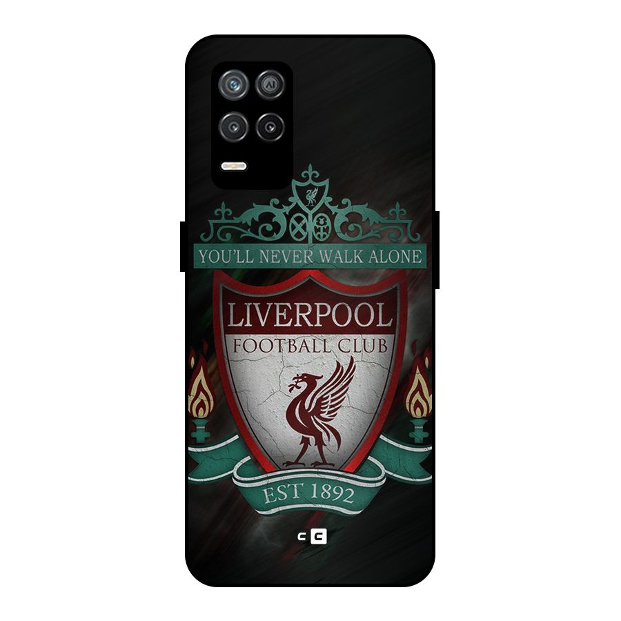 LiverPool FootBall Club Metal Back Case for Realme 8s 5G