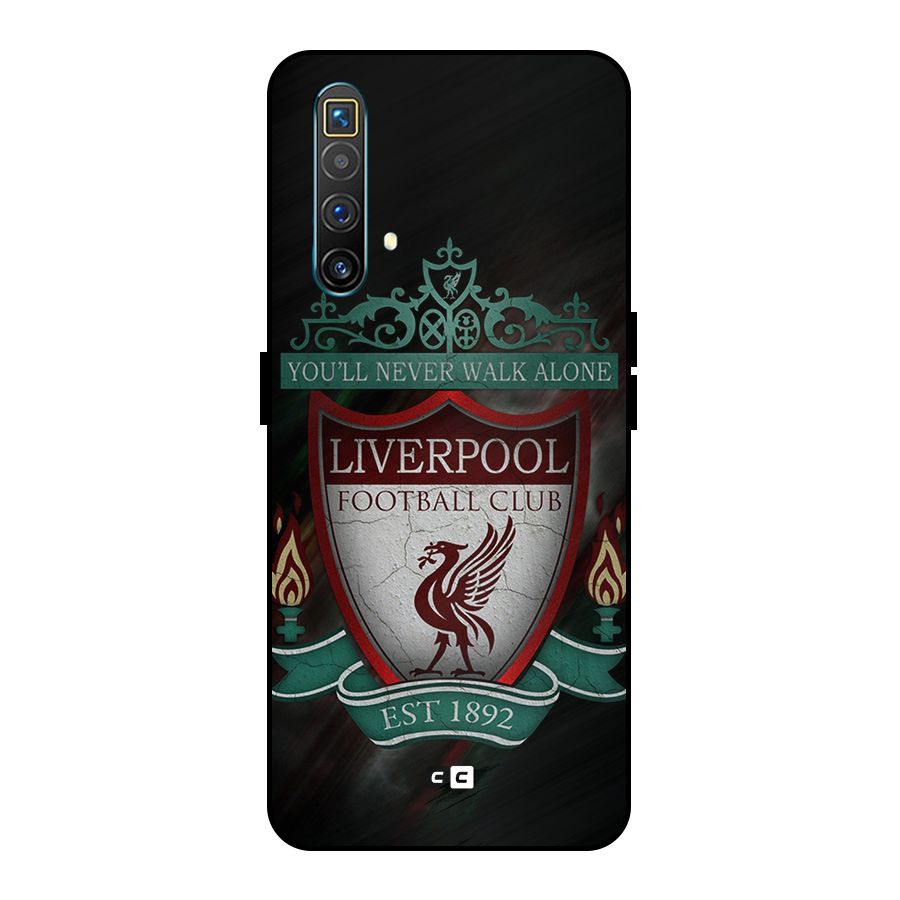 LiverPool FootBall Club Metal Back Case for Realme X3 SuperZoom