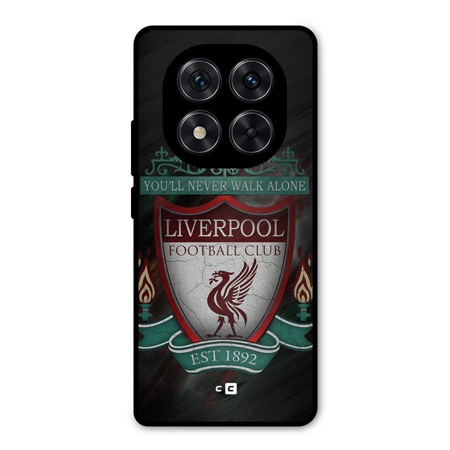 LiverPool FootBall Club Metal Back Case for Redmi Note 14 Pro 5G