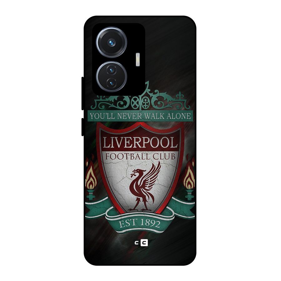 LiverPool FootBall Club Metal Back Case for Vivo T1 44W
