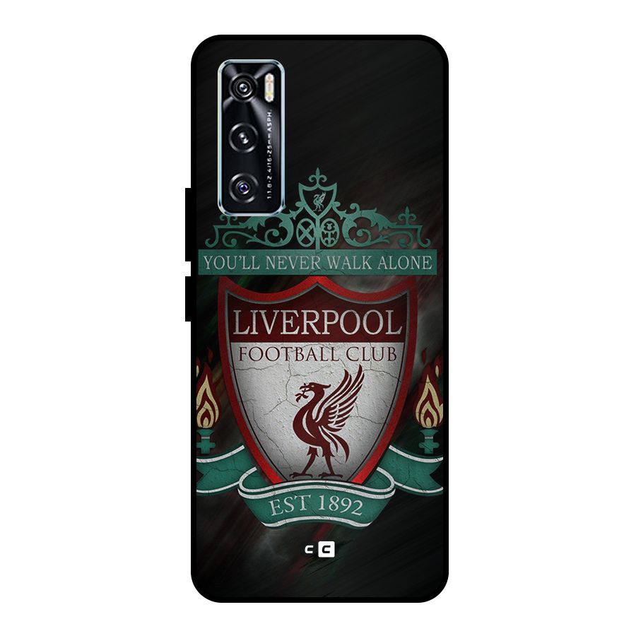 LiverPool FootBall Club Metal Back Case for Vivo V20 SE