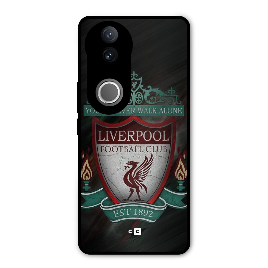 LiverPool FootBall Club Metal Back Case for Vivo V50e